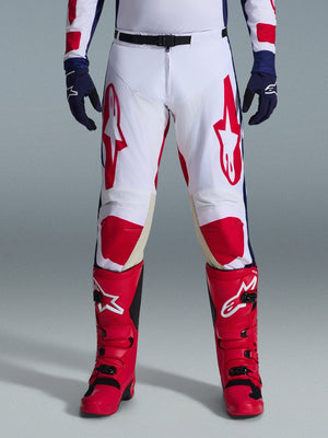 Alpinestars Racer Riway Pants White Blue Red 2026