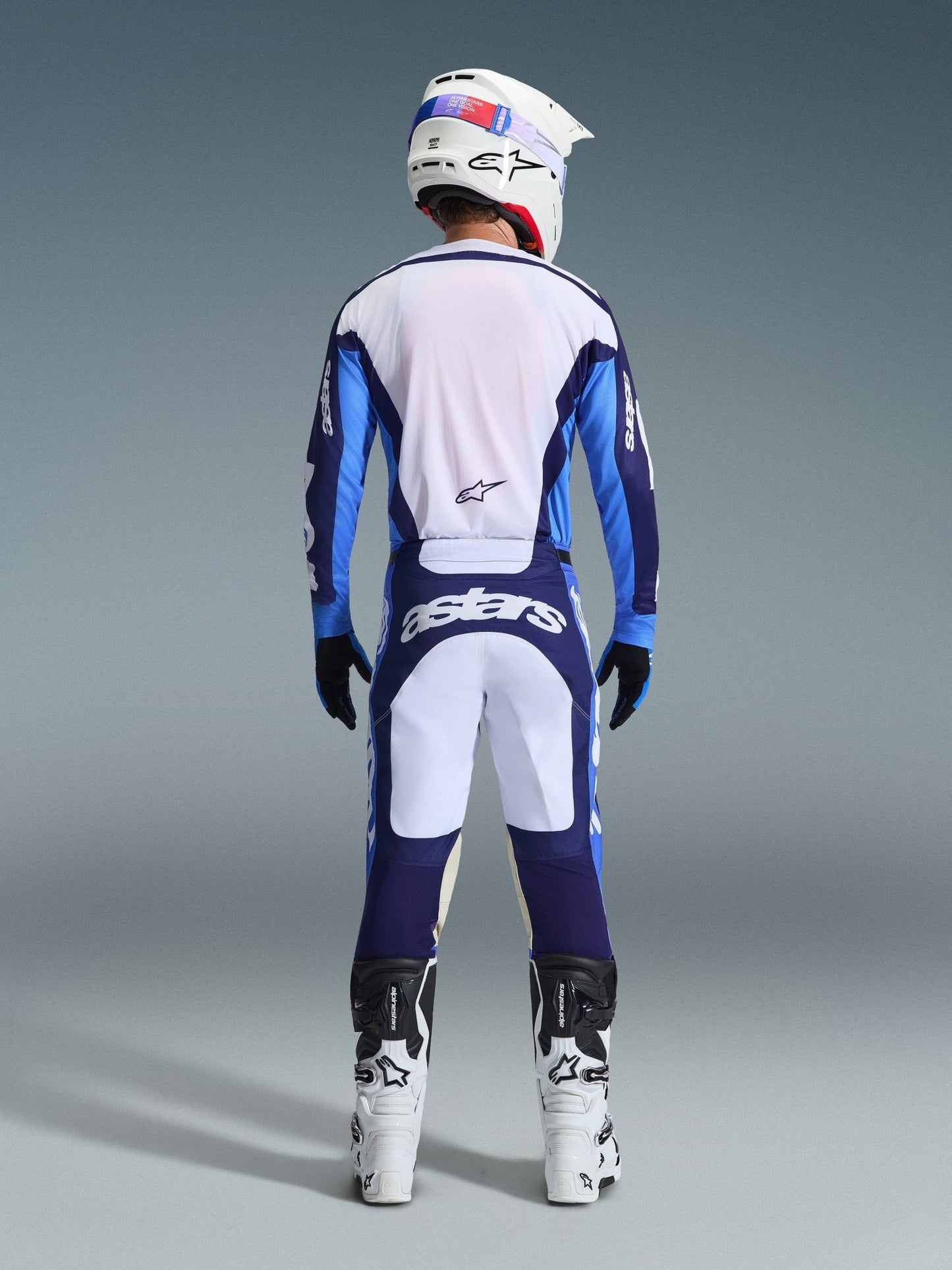 Alpinestars Racer Riway Hose Ucla Blau Weiß - MxProStoreParts
