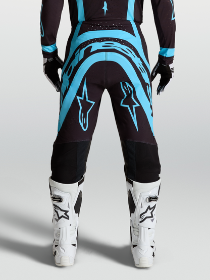 Alpinestars Supertech Vesta Broek 2027 Zwart Turquoise