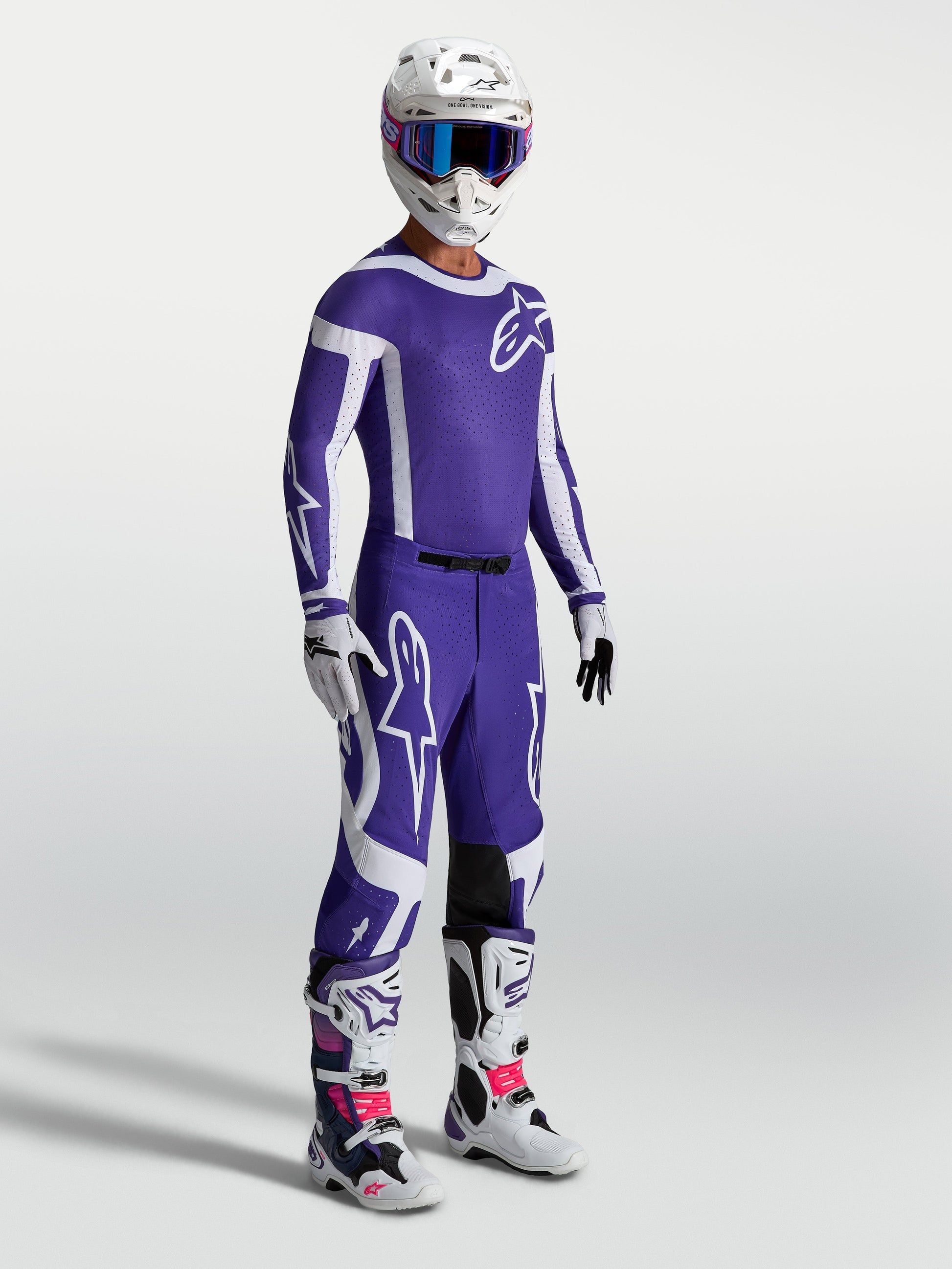 Alpinestars Supertech Vesta Broek 2027 Deep Blue White