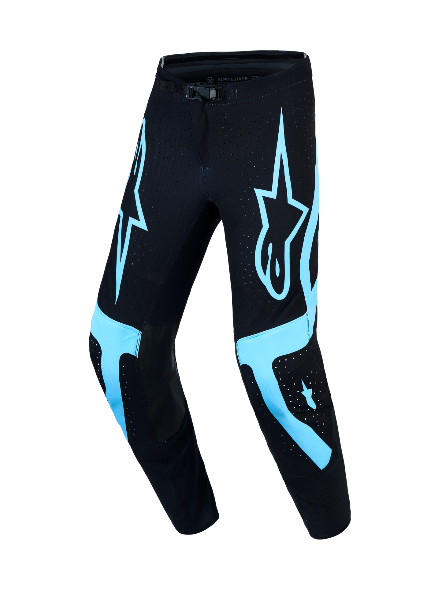 Alpinestars Supertech Vesta Broek 2027 Zwart Turquoise