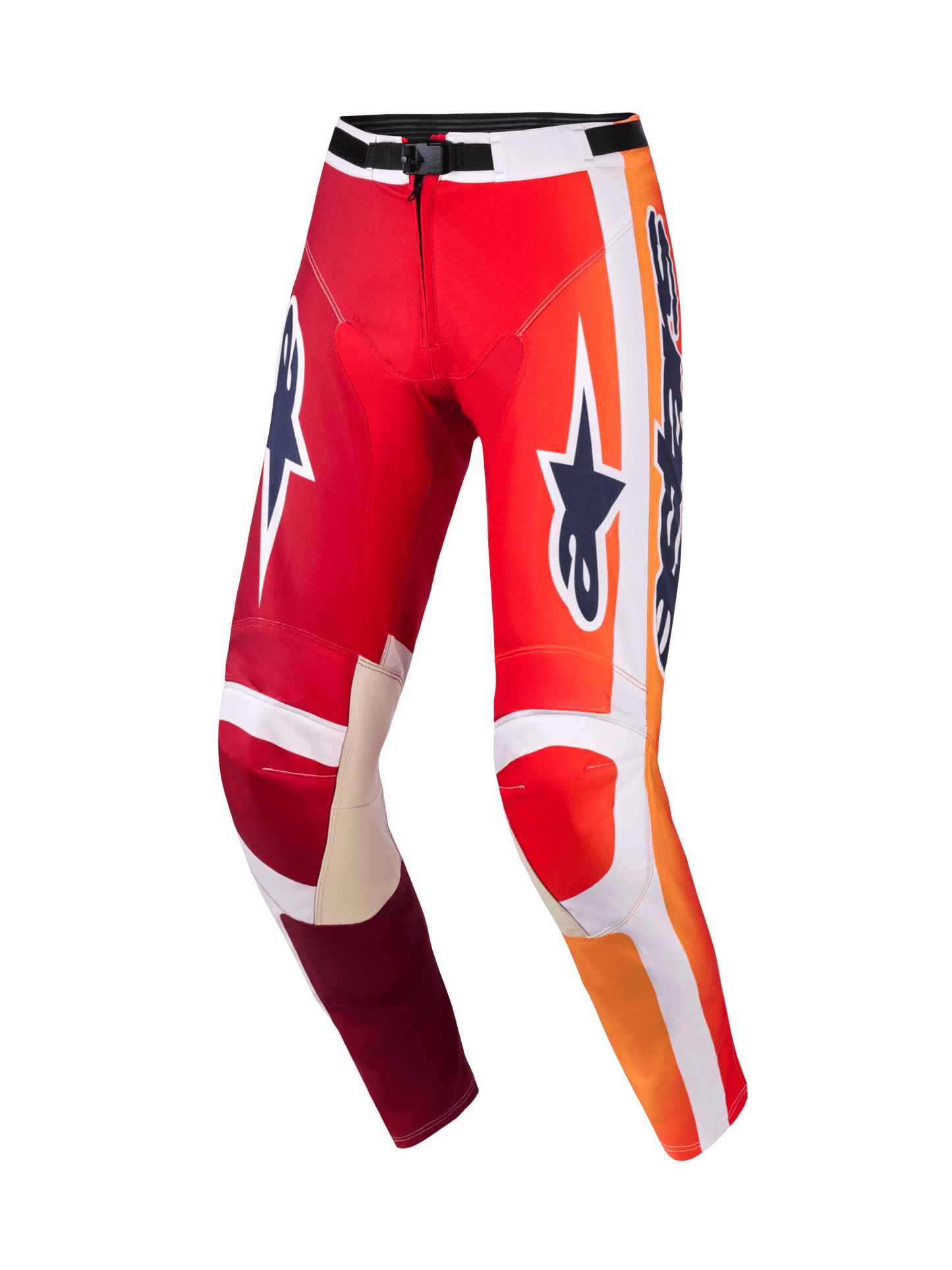 Alpinestars Racer Portl Hose Rot, Hellgrau und Dunkelgrau - MxProStoreParts