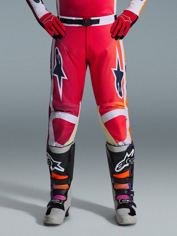 Alpinestars Racer Portl Hosen Rot, Hellgrau, Dunkelgrau - MxProStoreParts