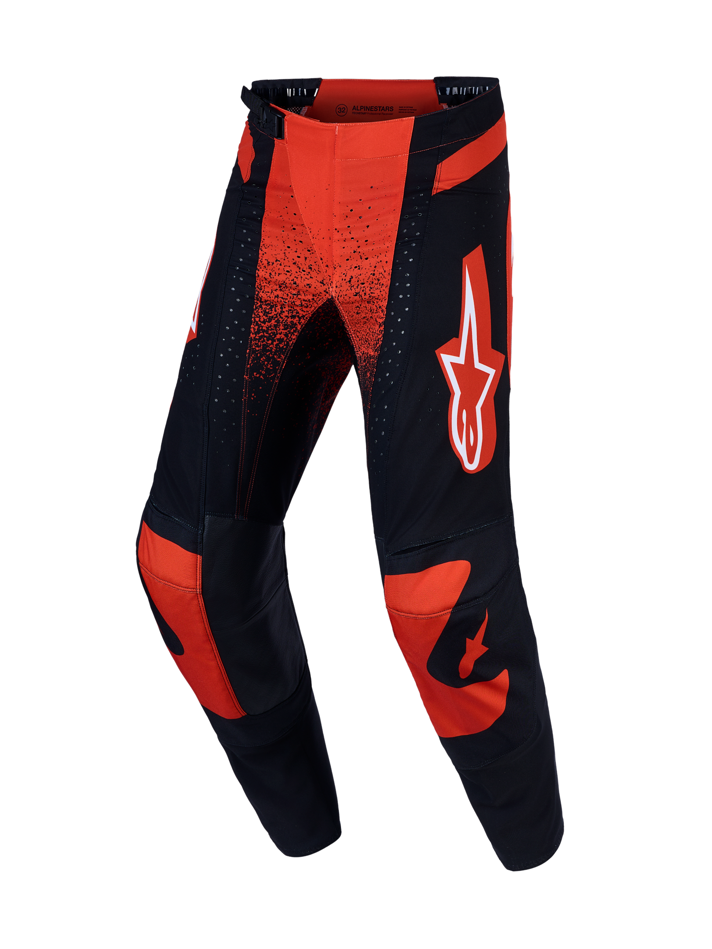 Alpinestars Techstar Swan Broek 2027 Kardinaalrood Zwart Wit