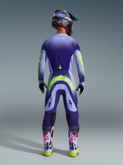 Alpinestars Supertech Scenz Hose 2026 Lila Gelb Fluoro - MxProStoreParts