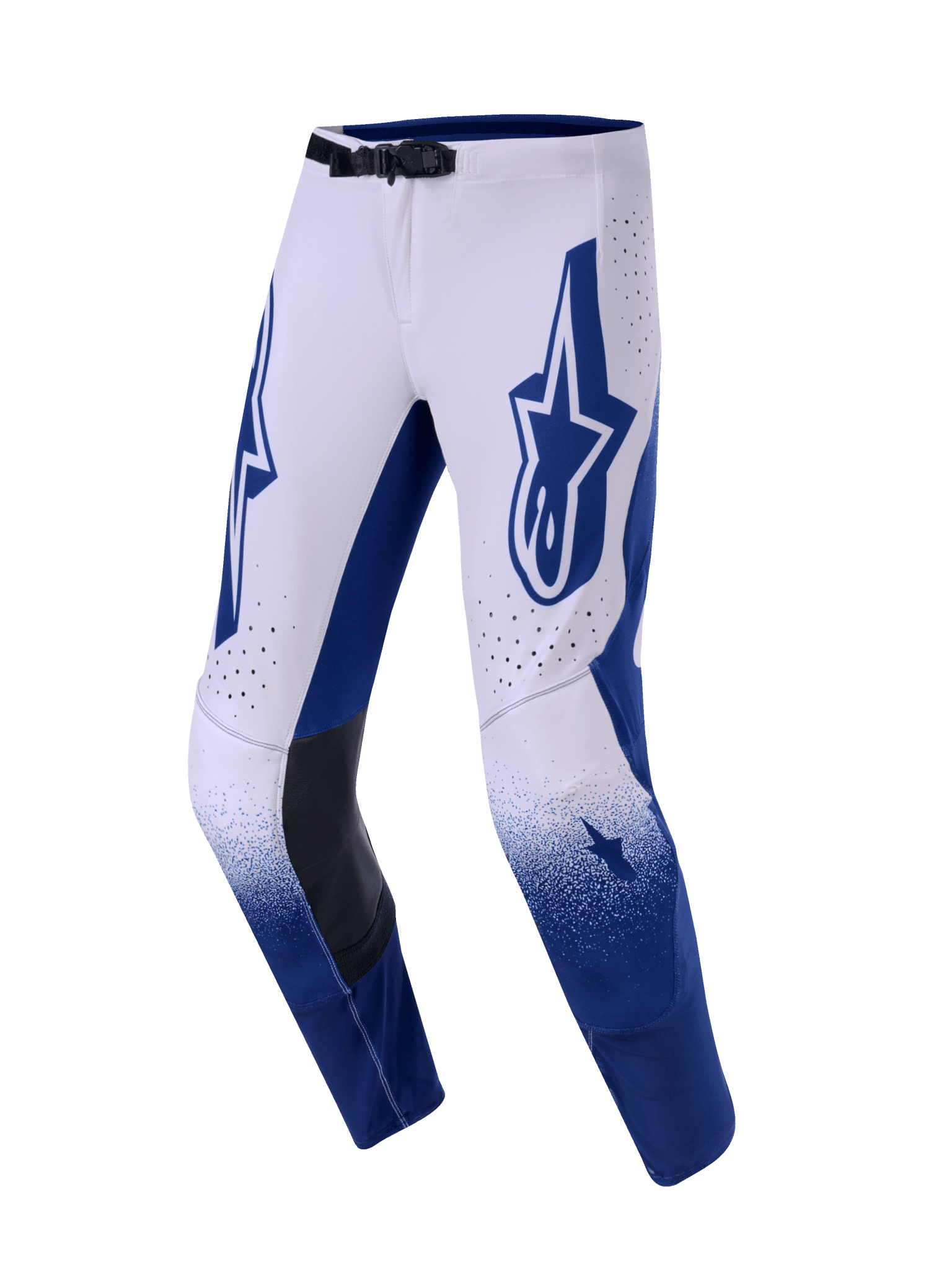 Alpinestars Supertech Scenz Motocross-Hose Hellgrau Dunkelblau 28 - MxProStoreParts