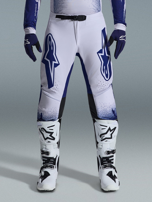 Alpinestars 2026 Supertech Scenz volwassen cross broek Grijs / Donker Blauw