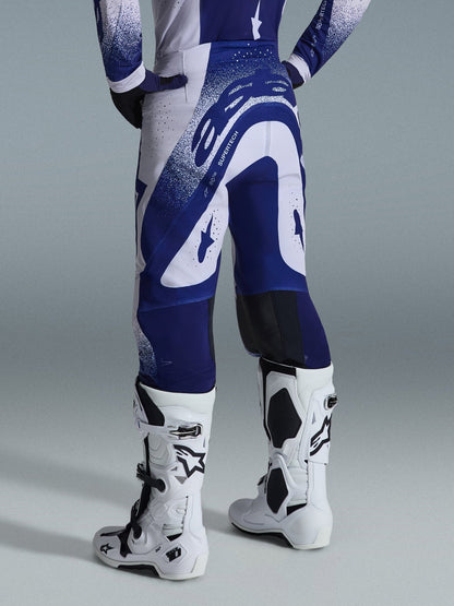 Alpinestars Supertech Scenz Motocrosshose Hellgrau Dunkelblau 28 - MxProStoreParts