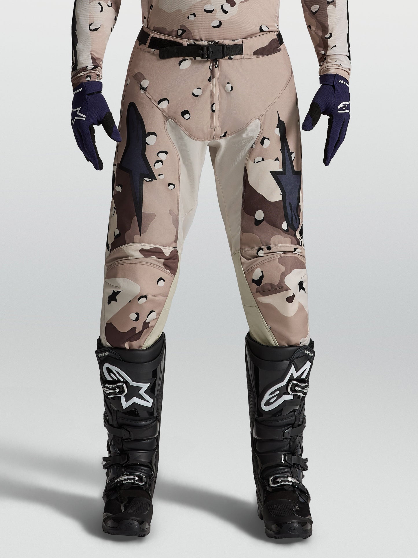 Alpinestars Racer Lone Broek 2027 Desert Camo Zwart