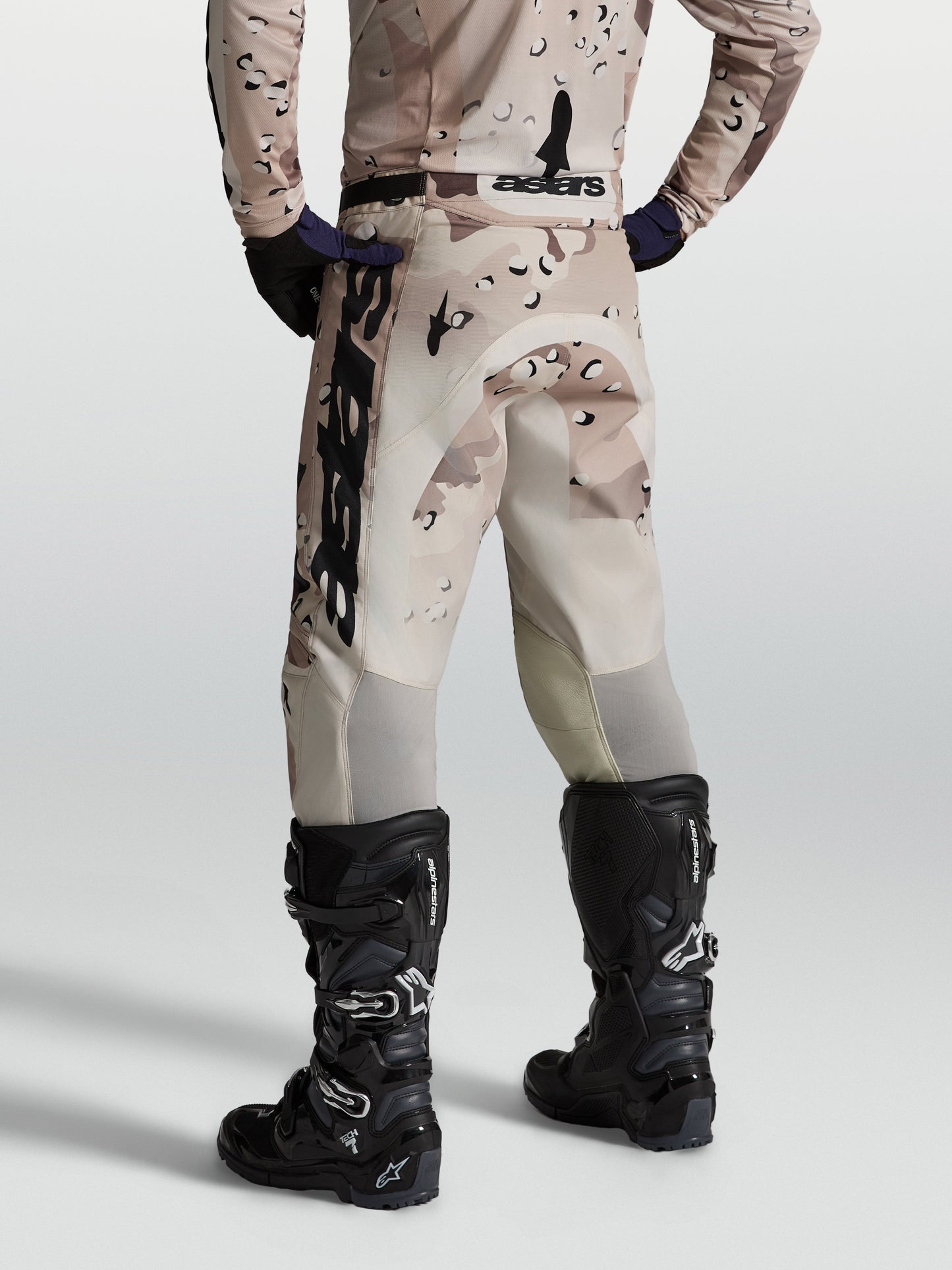Alpinestars Racer Lone Broek 2027 Desert Camo Zwart