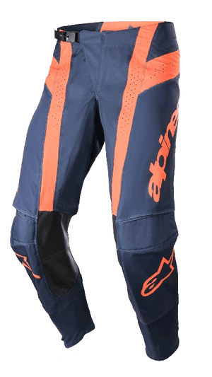 Alpinestars 2023 Techstar Arch Adult Motocross Pants Dark Blue / Hot Orange