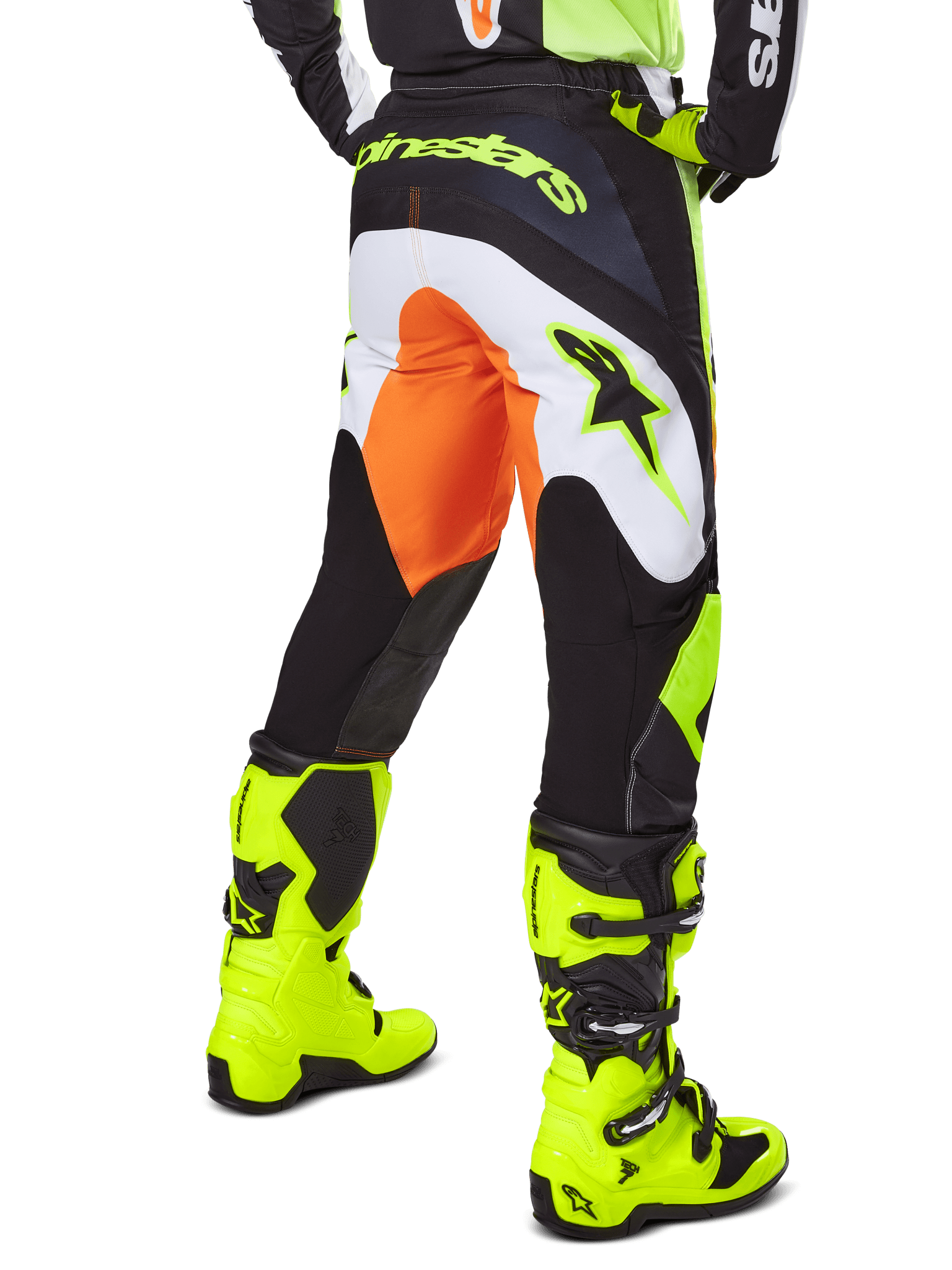 Alpinestars Fluid Wurx Hose 2025 Gelb-Schwarz - MxProStoreParts