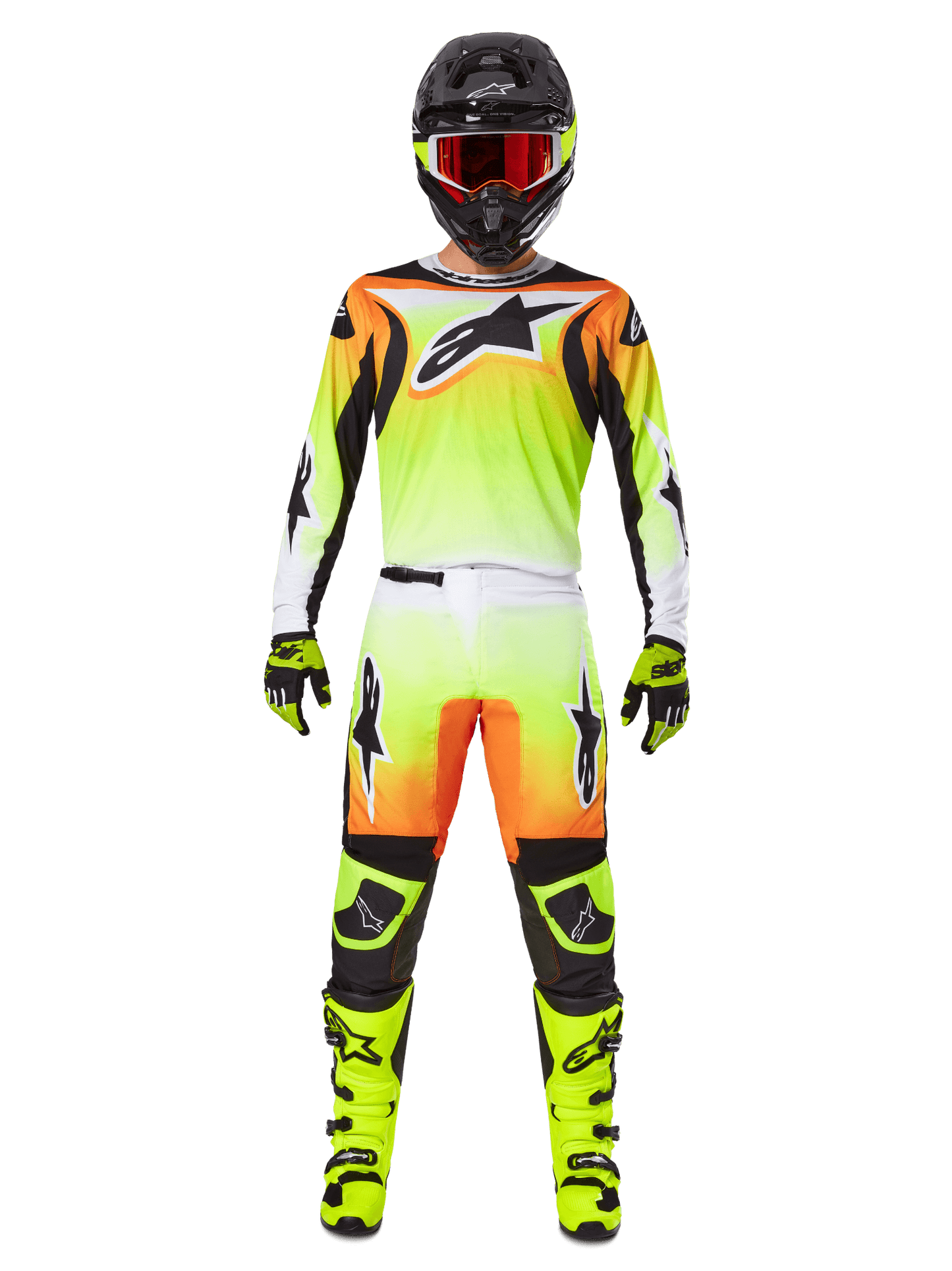 Alpinestars Fluid Wurx Hose 2025 Gelb Schwarz - MxProStoreParts