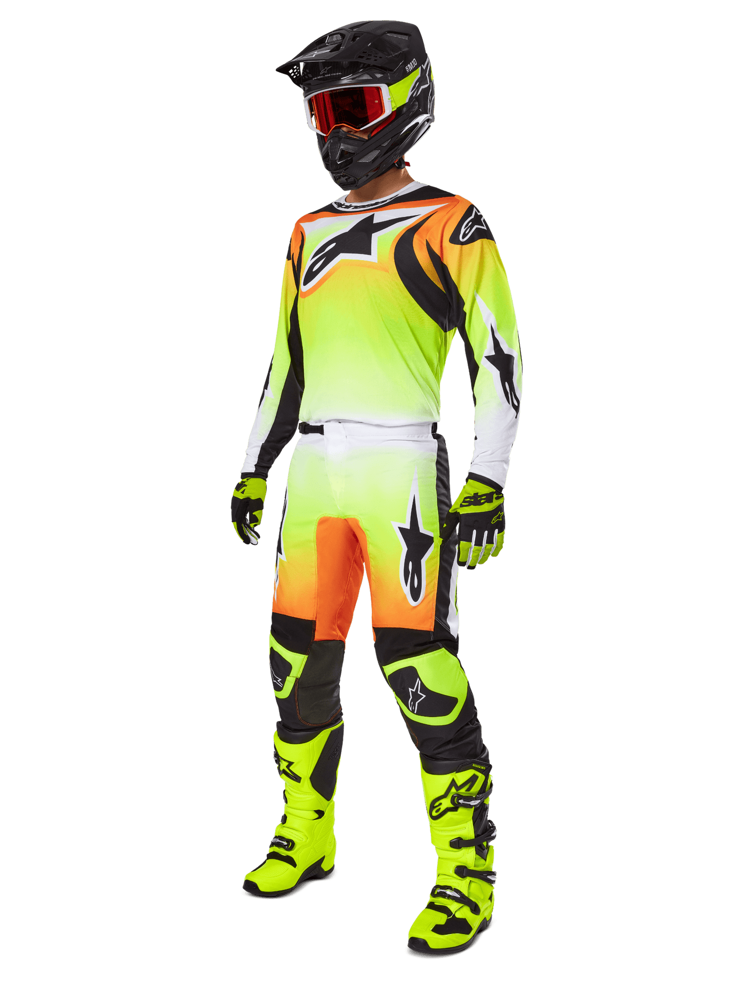 Alpinestars Fluid Wurx Hose 2025 Gelb Schwarz - MxProStoreParts
