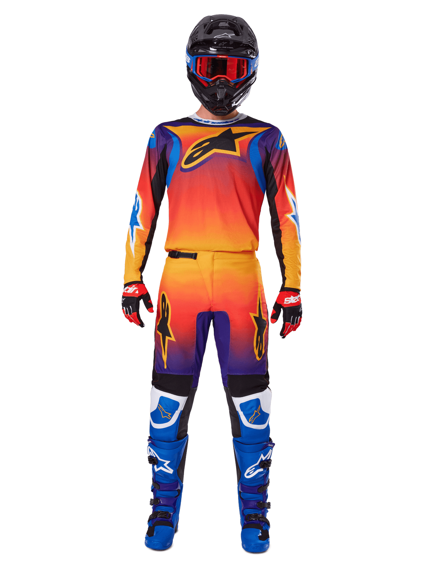 Alpinestars Fluid Wurx Motorcross Broek 2025 Off‑Road Multicolor - MxProStoreParts
