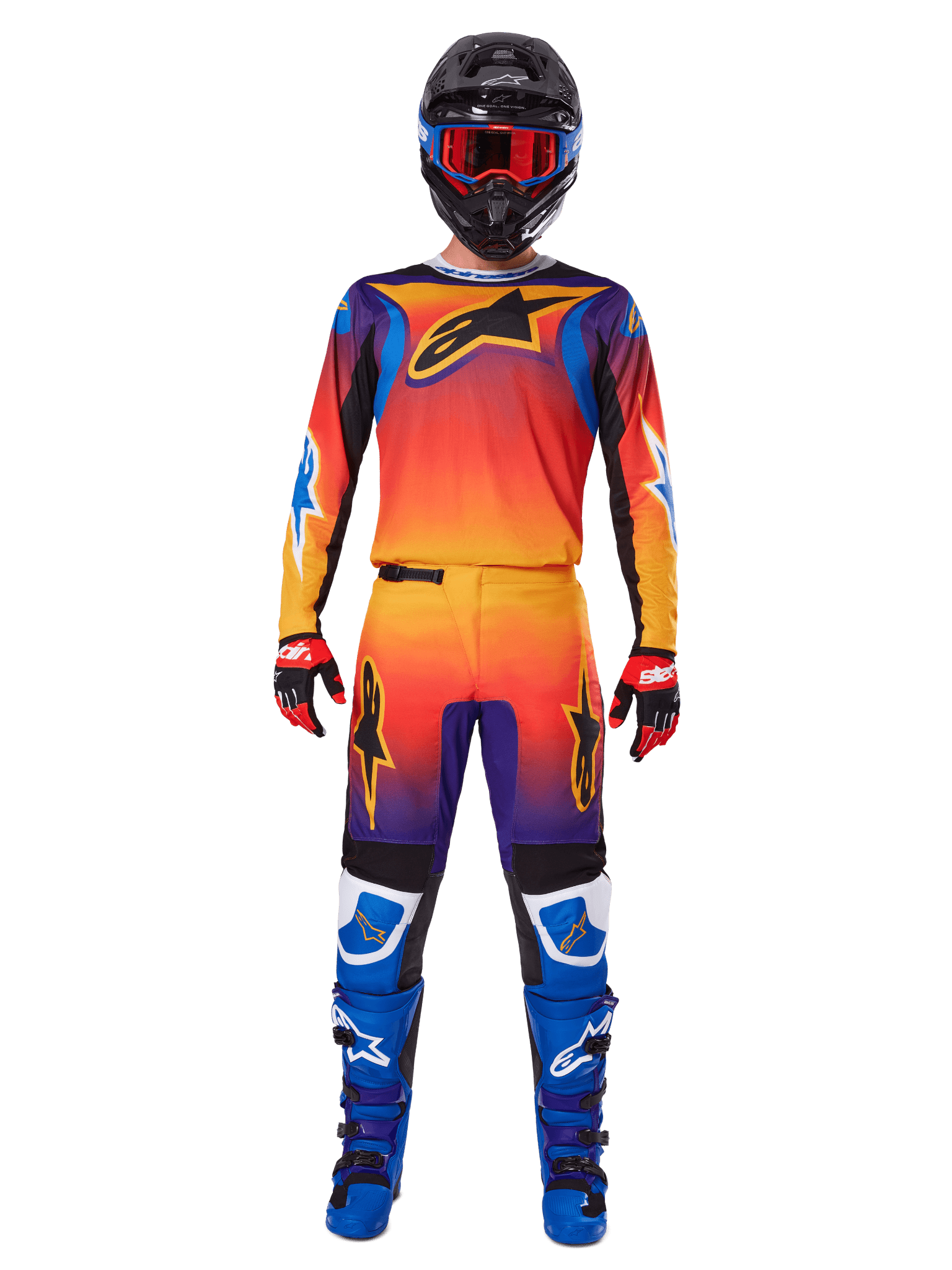 Alpinestars Fluid Wurx Motorcross Broek 2025 Off‑Road Multicolor - MxProStoreParts