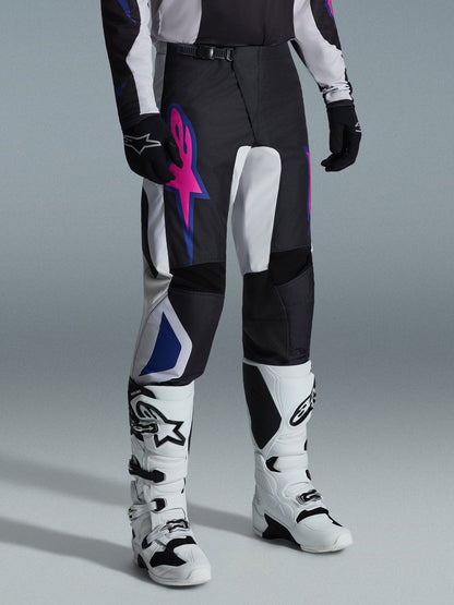 Alpinestars Fluid Grid Hose 2026 Verstärkte Paneele Schwarz Hellgrau Lila - MxProStoreParts