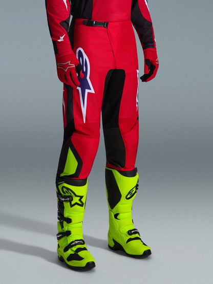 Alpinestars Fluid Grid Offroad-Hose Rot Schwarz Lila - MxProStoreParts