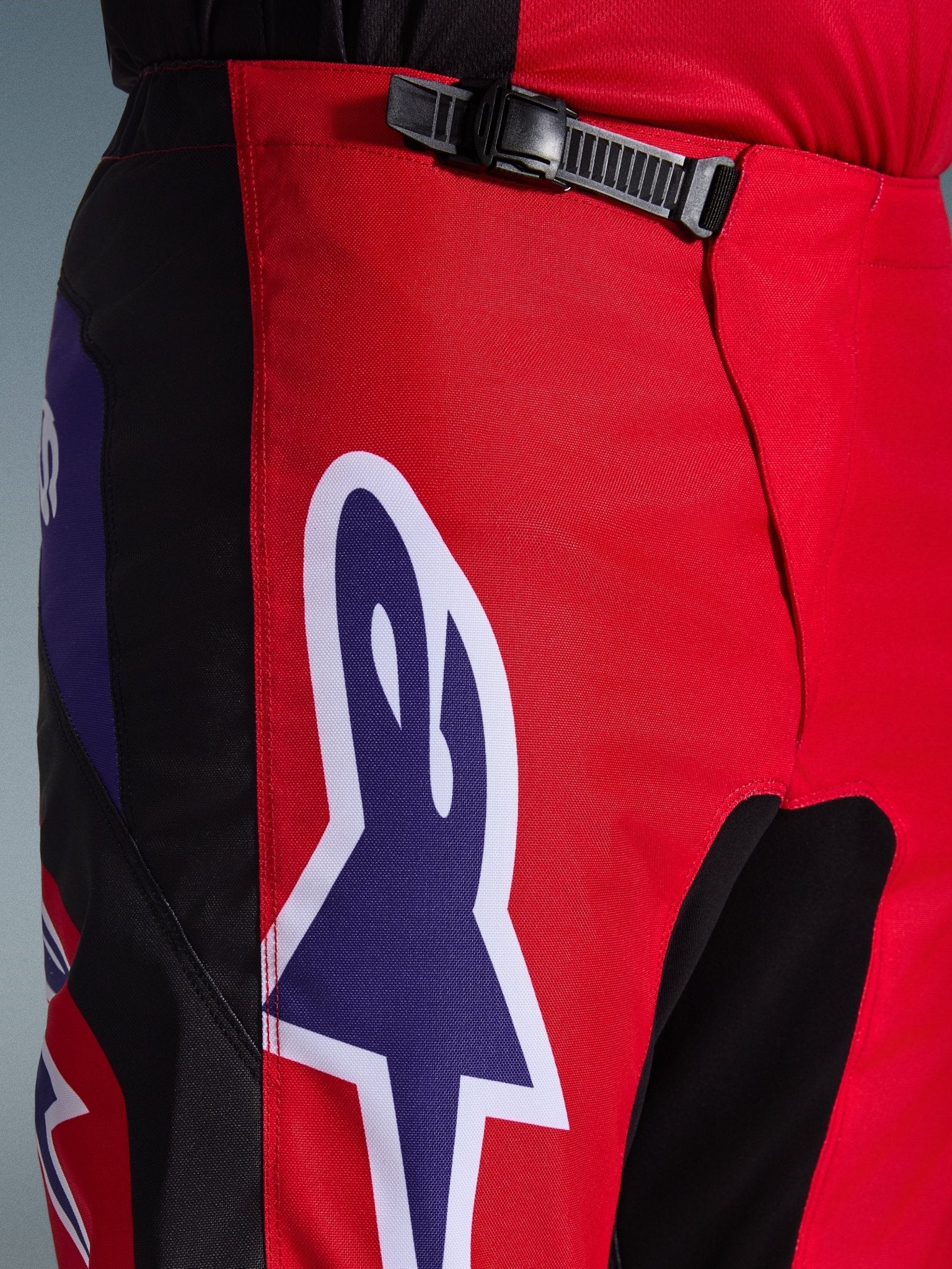 Alpinestars Fluid Grid Offroad-Hose Rot Schwarz Lila - MxProStoreParts