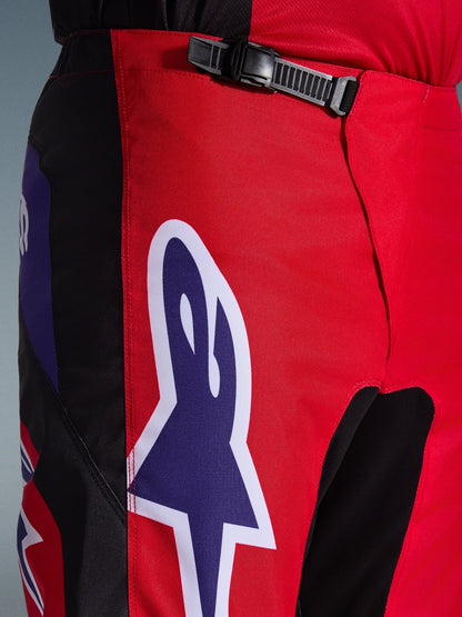 Alpinestars Fluid Grid Offroad-Hose Rot Schwarz Lila - MxProStoreParts