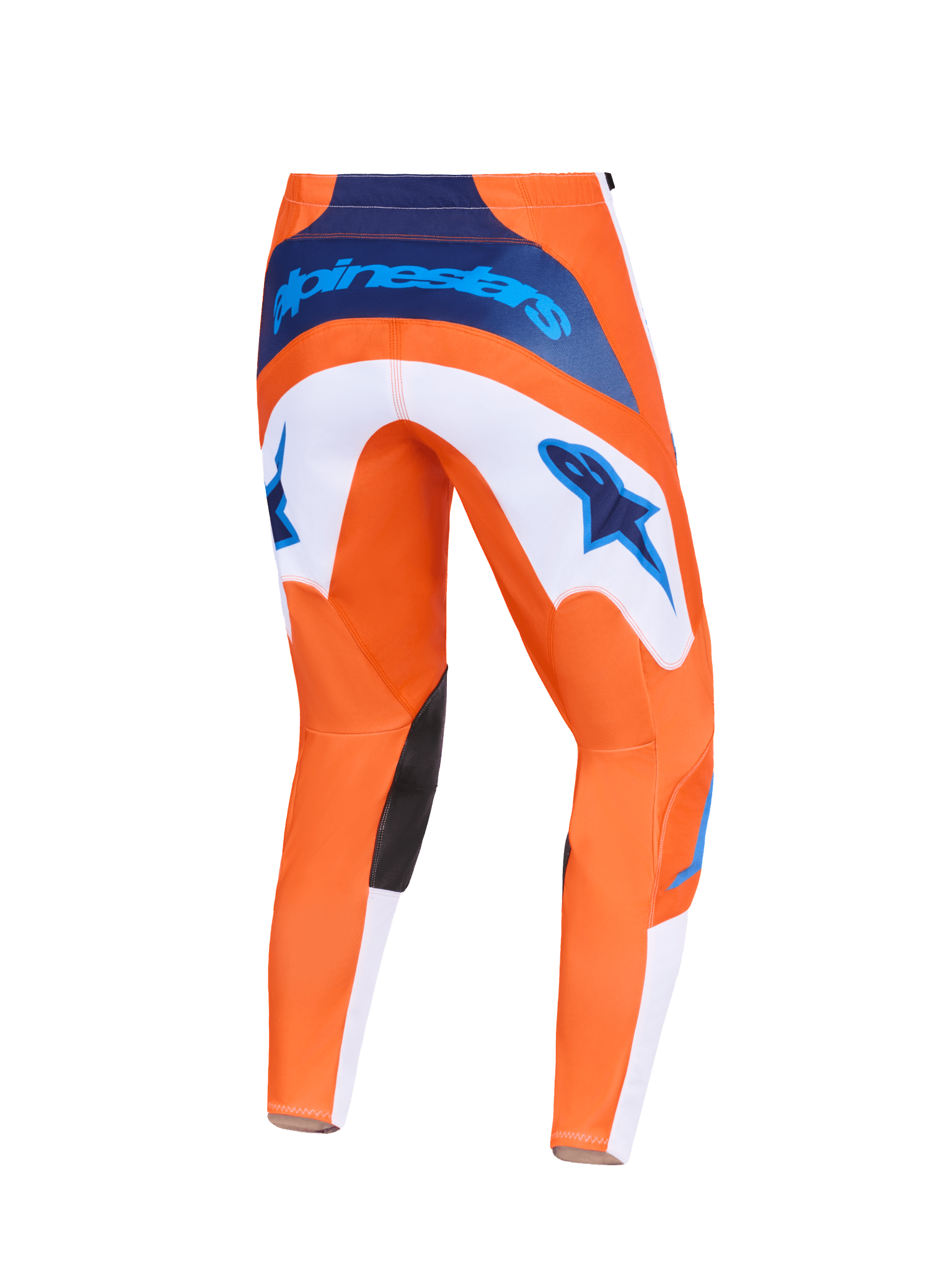 Alpinestars Fluid Grid ergonomische Motocross-Hose Orange UCLA Blue - MxProStoreParts