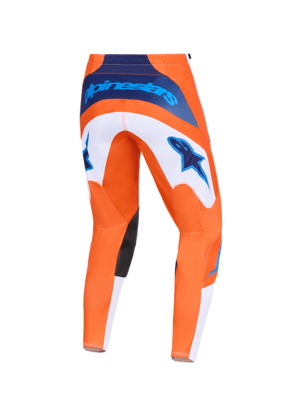 Alpinestars Fluid Grid ergonomische Motocross-Hose Orange UCLA Blue - MxProStoreParts