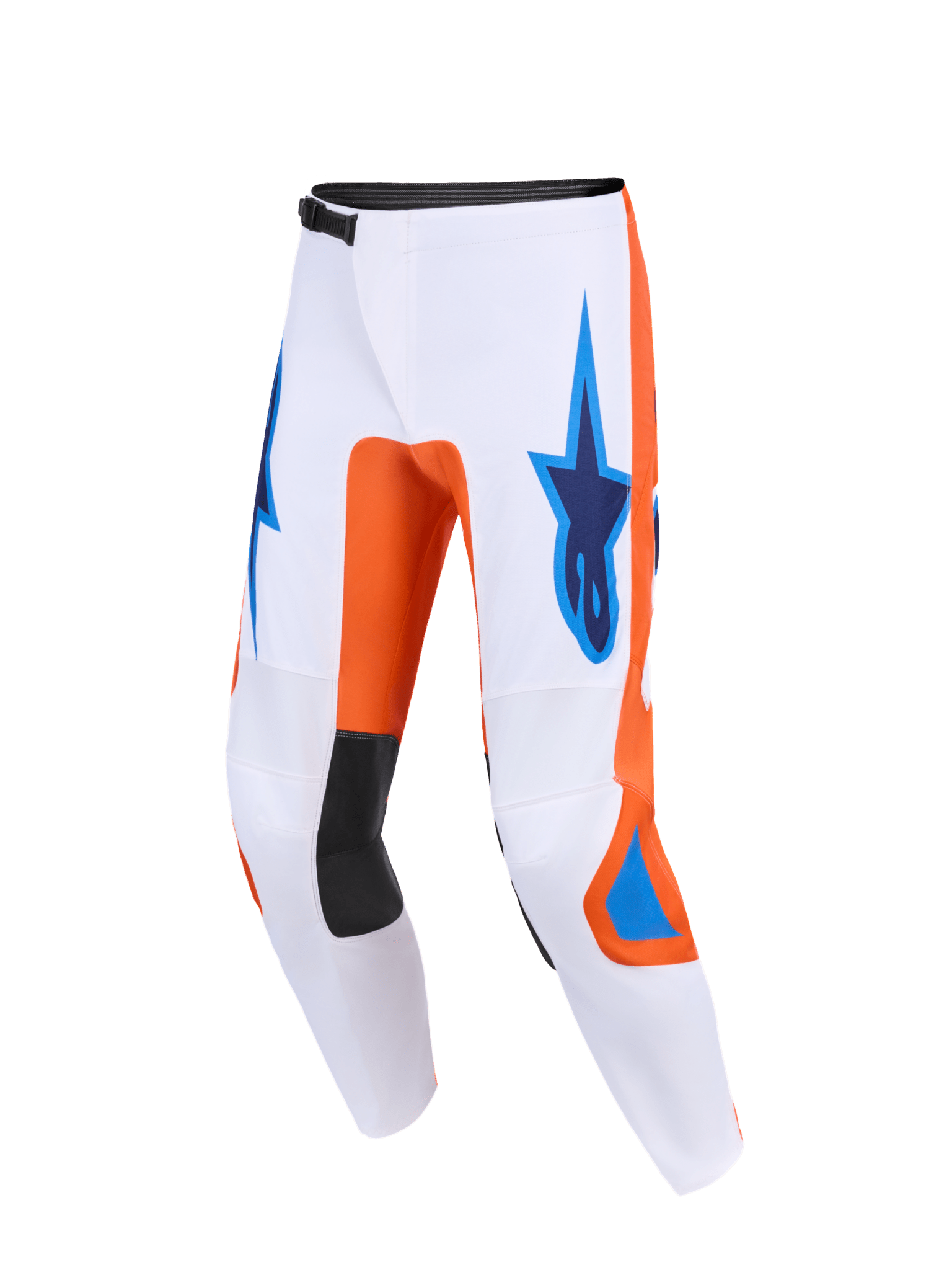 Alpinestars Fluid Grid Motocross-Hose ergonomisch geschnitten in Orange und UCLA Blau – MxProStoreParts