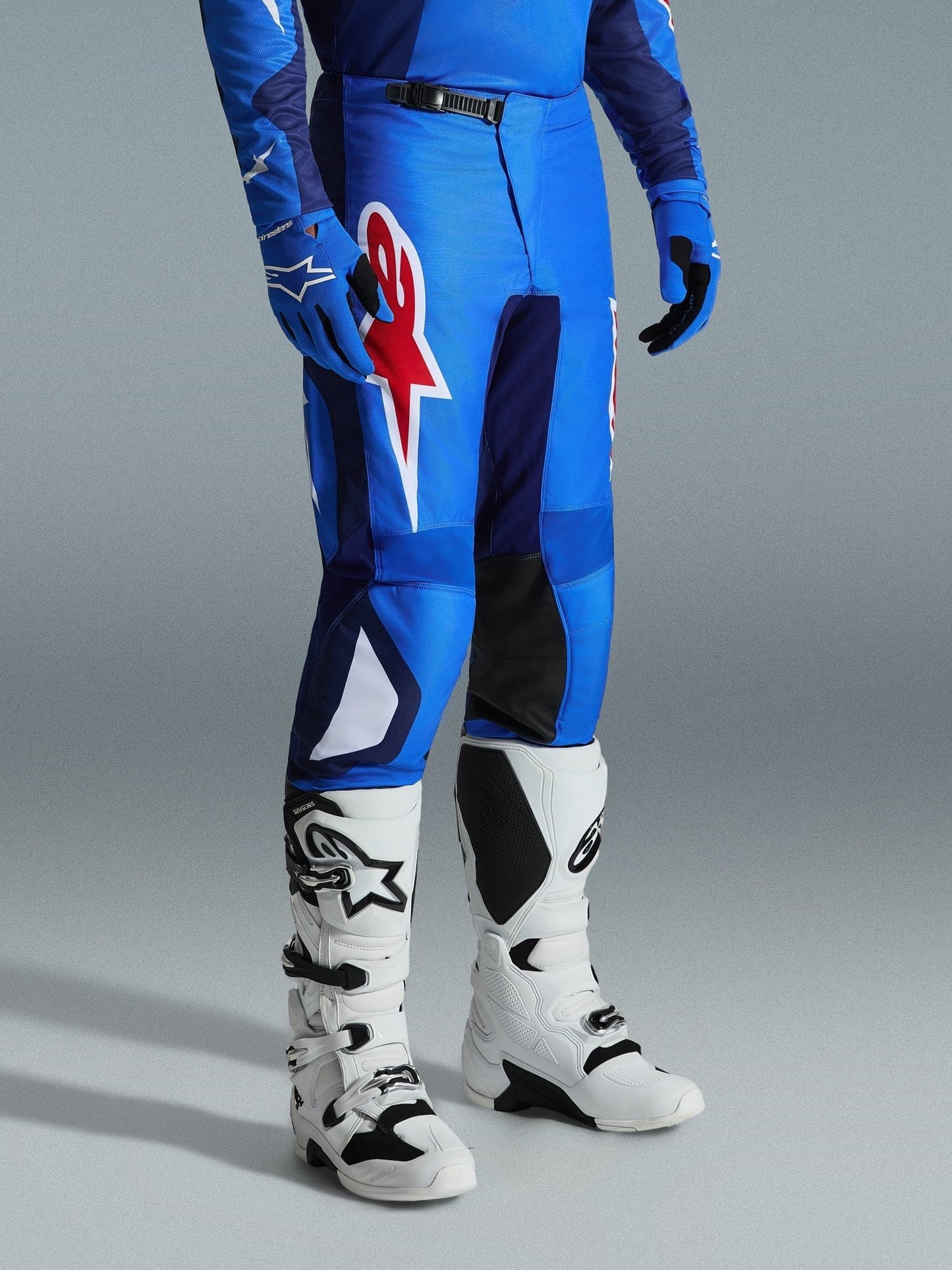 Alpinestars Fluid Grid Motocross Hose 2026 Blau Rot - MxProStoreParts
