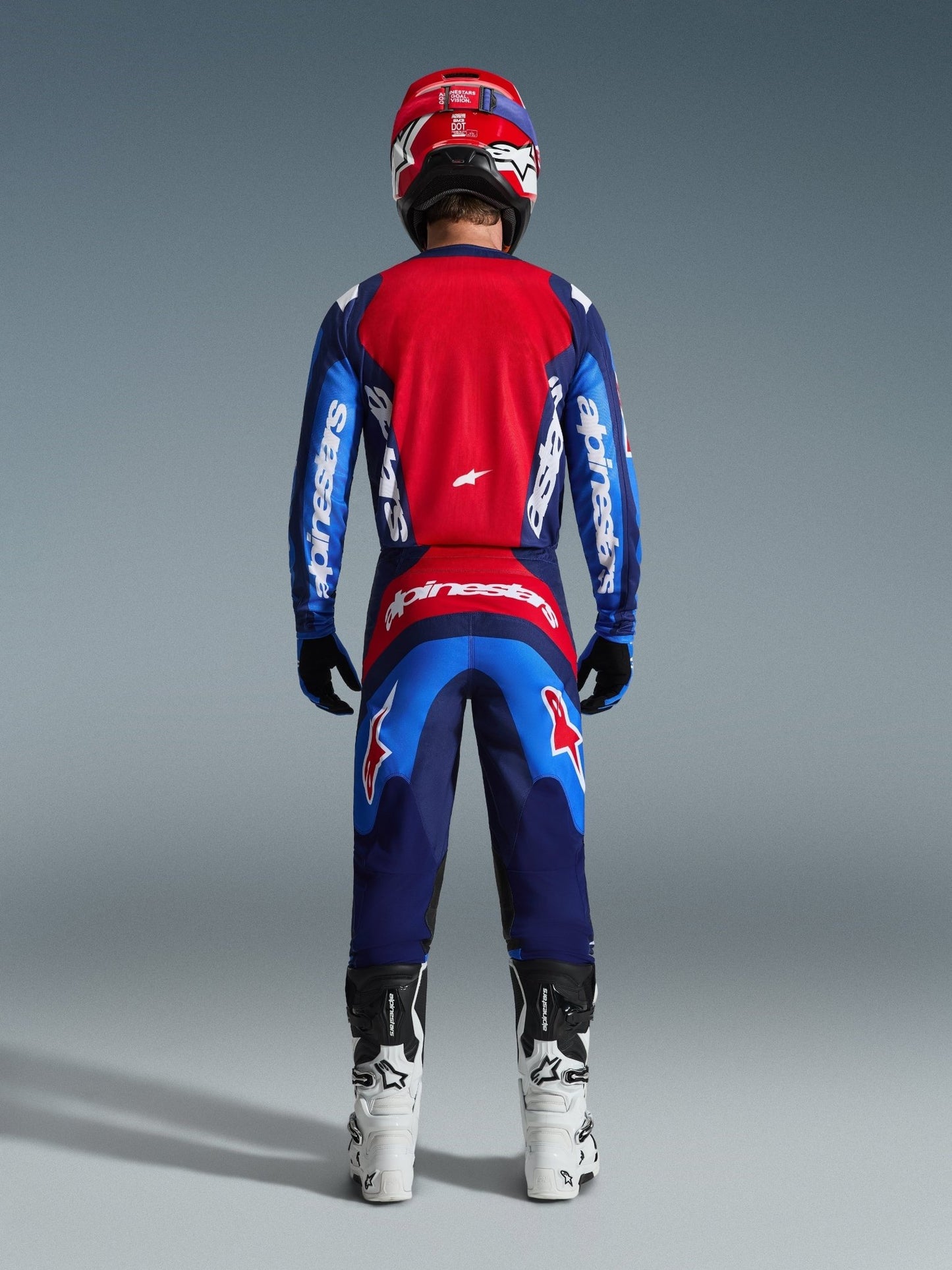Alpinestars Fluid Grid Motocross Hose 2026 Blau Rot - MxProStoreParts