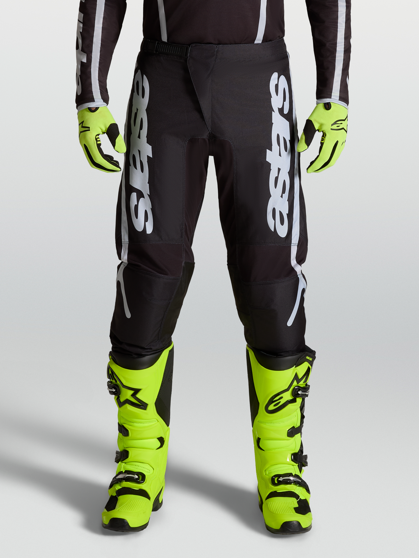 Alpinestars Fluid Apex V2 Broek 2027 Zwart Zilver