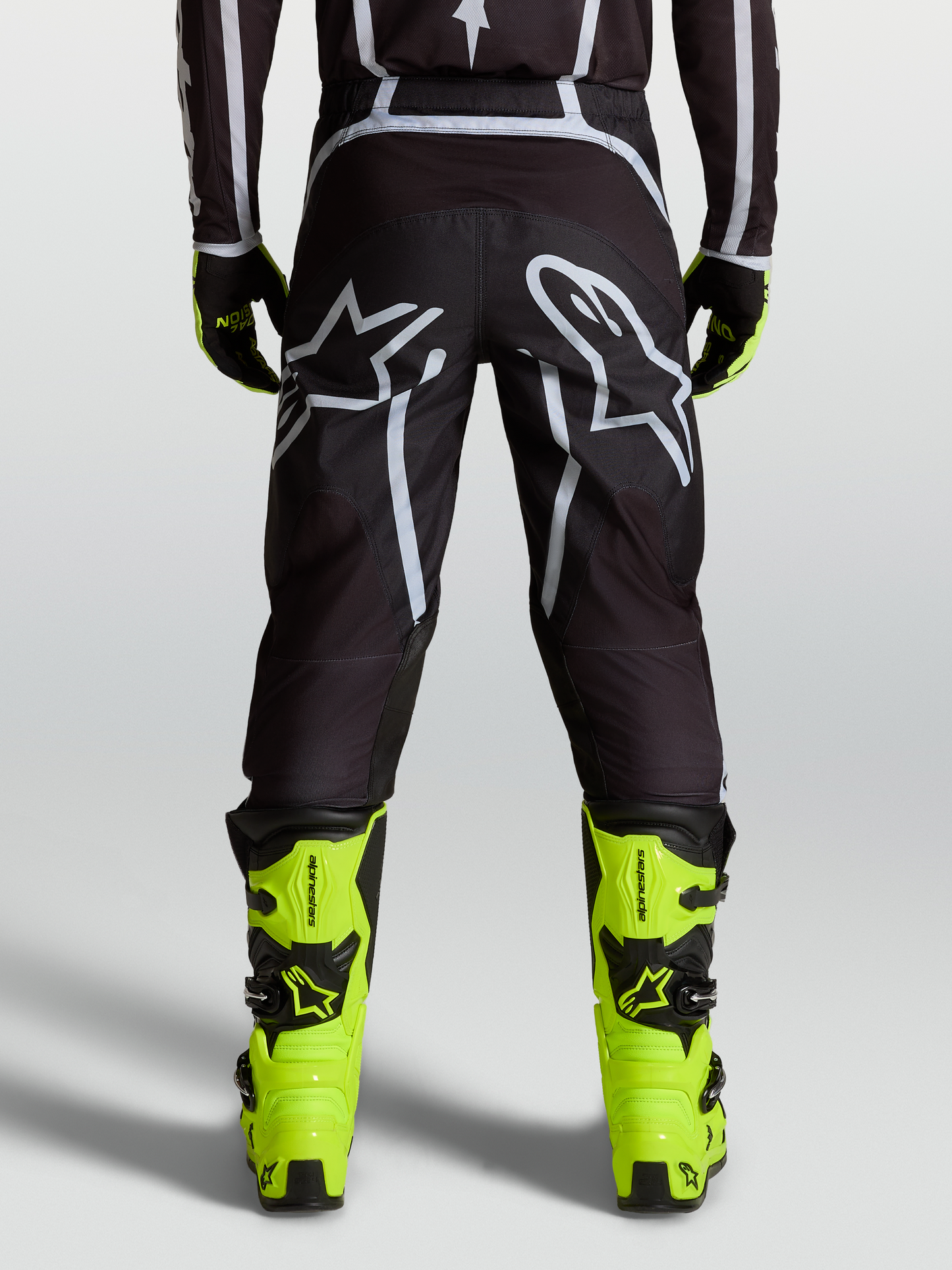 Alpinestars Fluid Apex V2 Broek 2027 Zwart Zilver