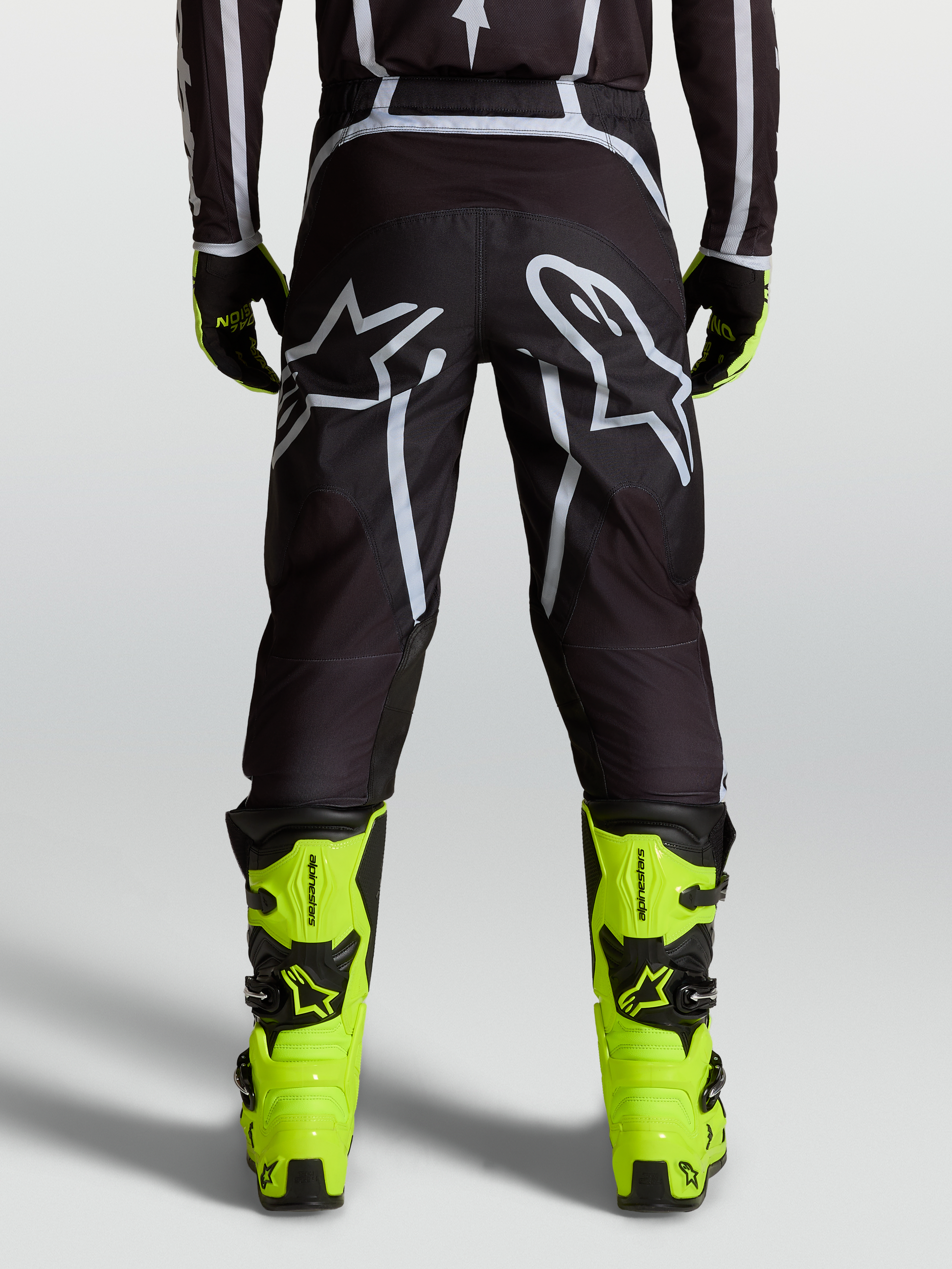 Alpinestars Fluid Apex V2 Broek 2027 Zwart Zilver