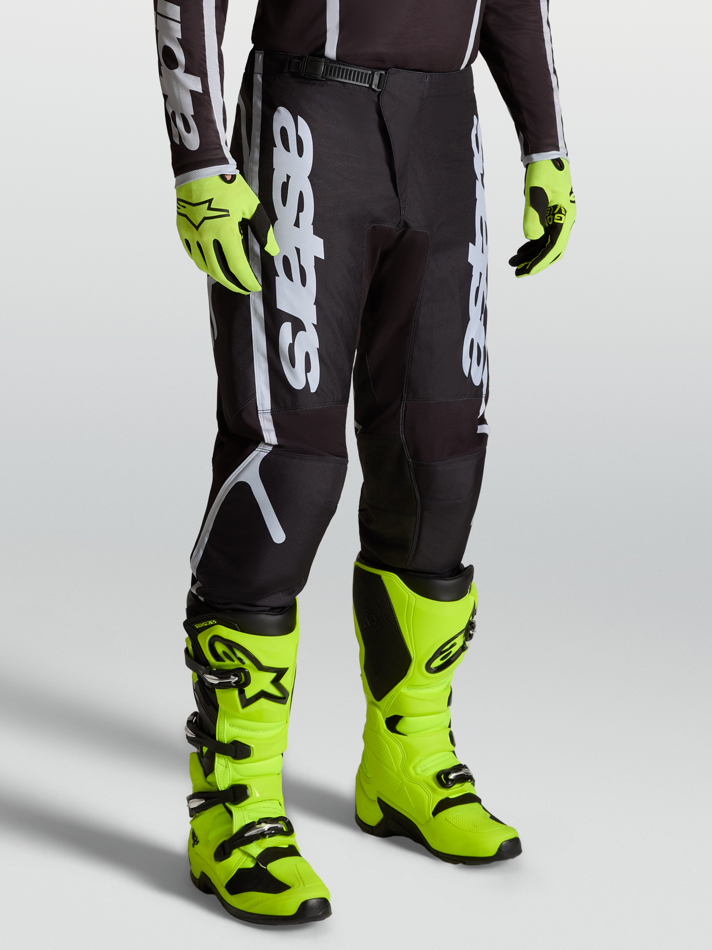 Alpinestars Fluid Apex V2 Broek 2027 Zwart Zilver