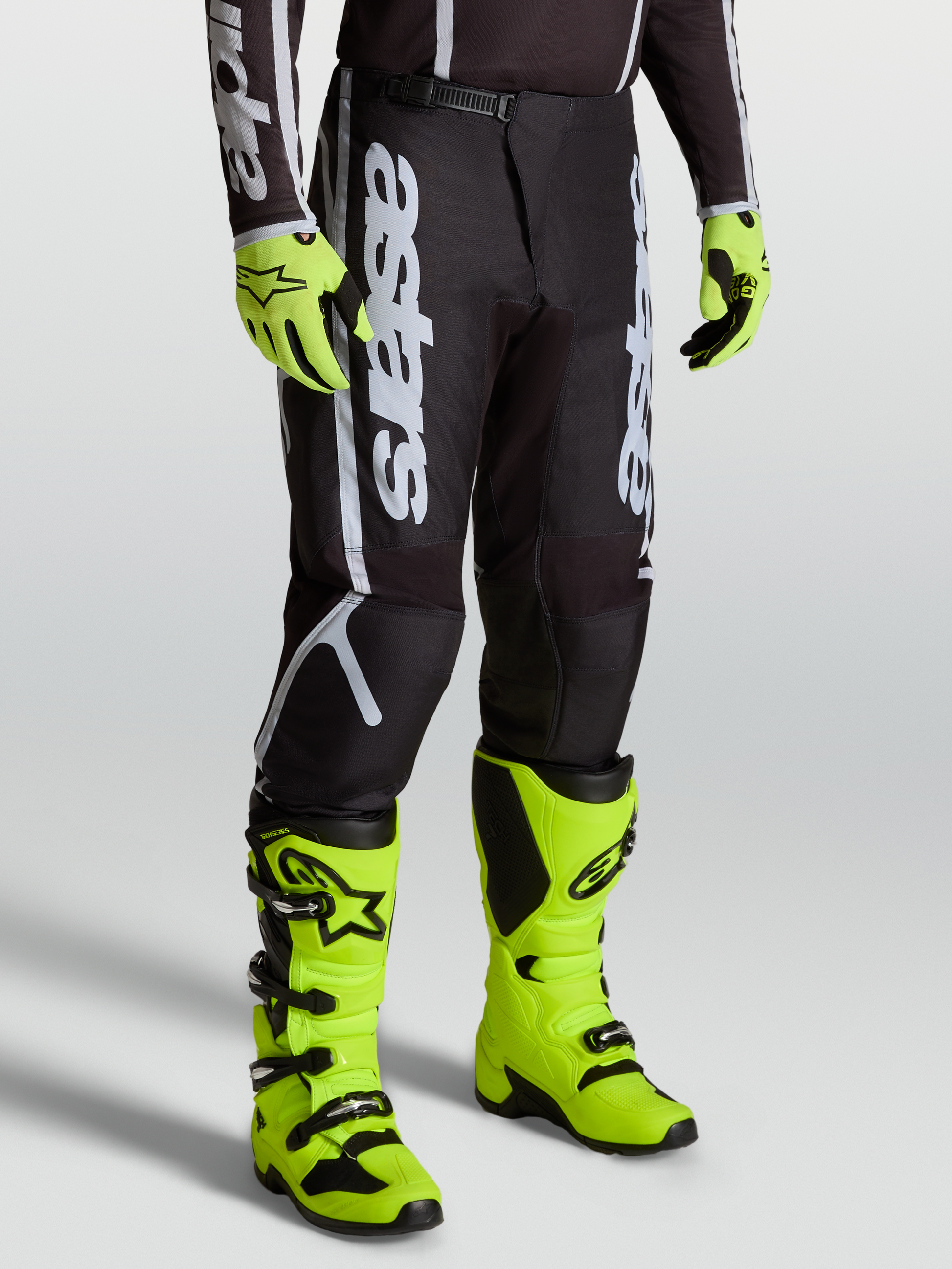 Alpinestars Fluid Apex V2 Broek 2027 Zwart Zilver