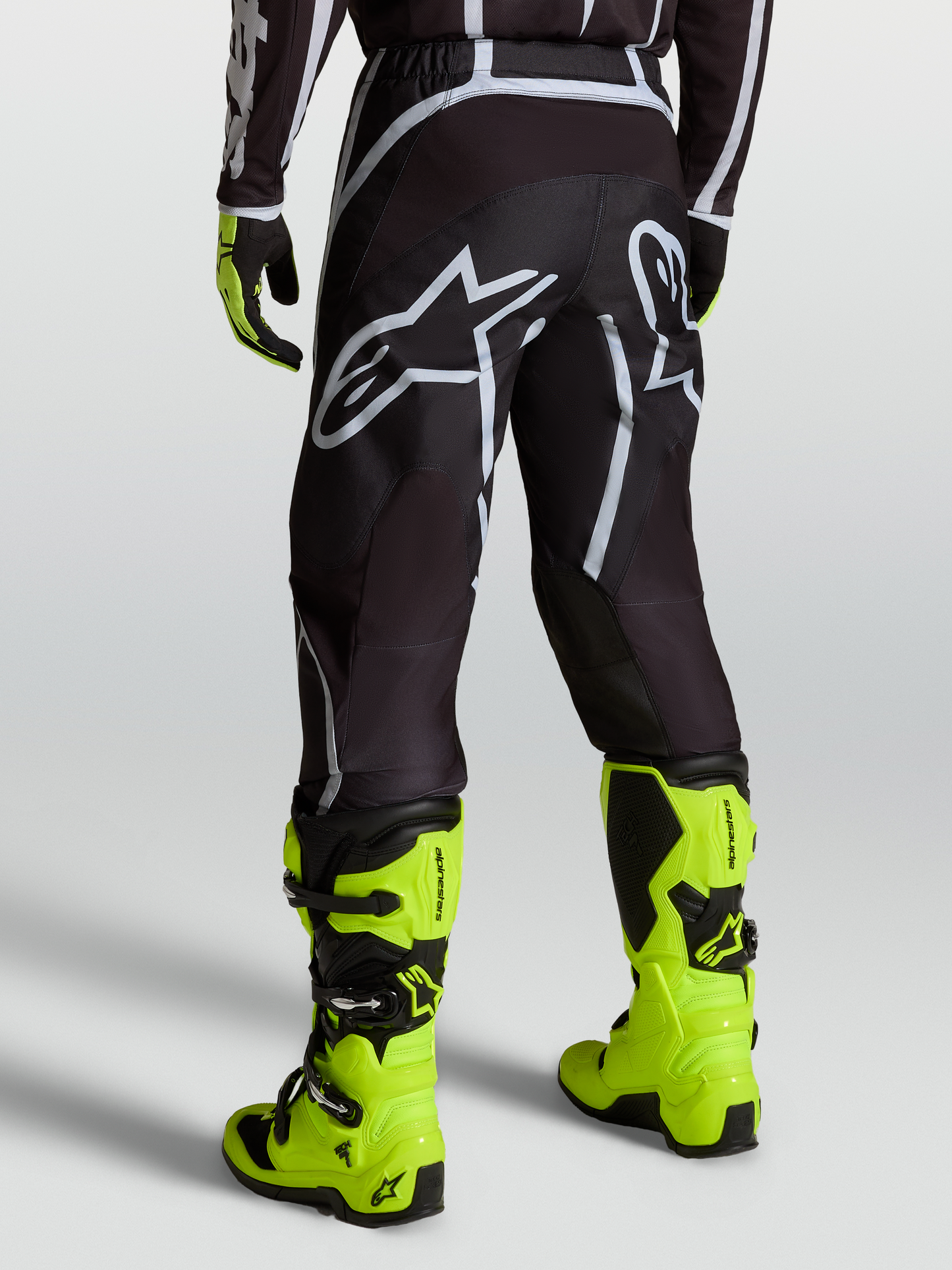 Alpinestars Fluid Apex V2 Broek 2027 Zwart Zilver