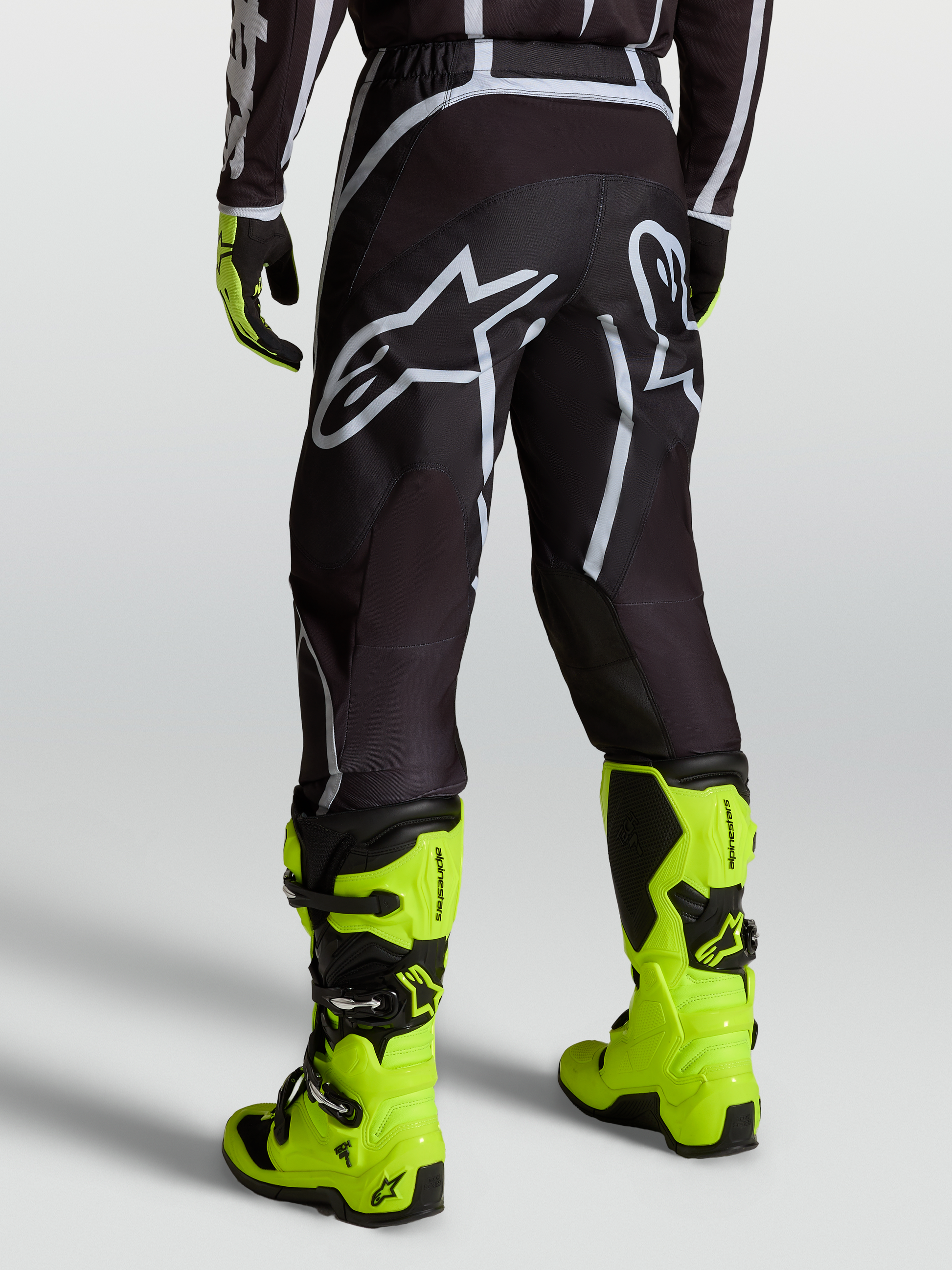 Alpinestars Fluid Apex V2 Broek 2027 Zwart Zilver