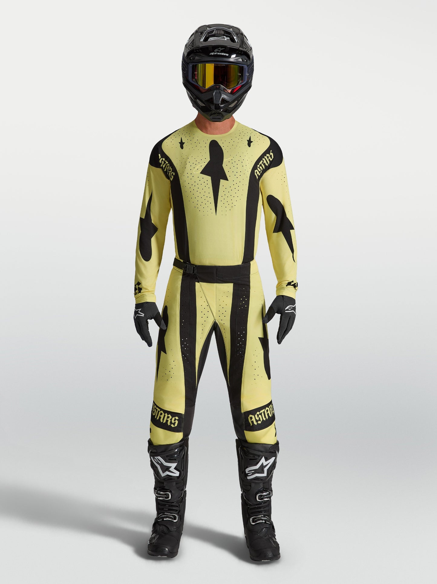 Alpinestars Techstar Atrox Broek 2027 Geel Zwart