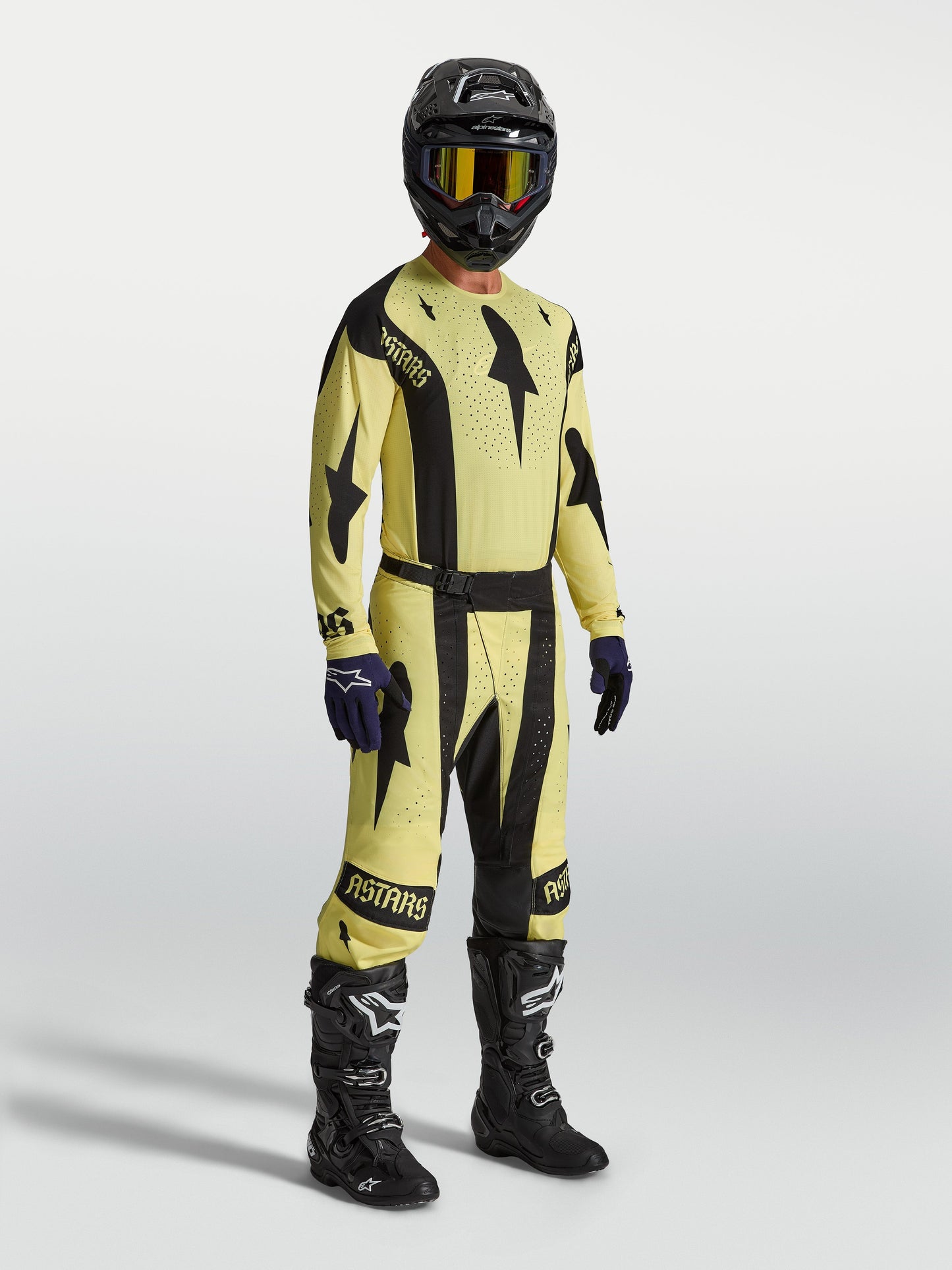 Alpinestars Techstar Atrox Broek 2027 Geel Zwart