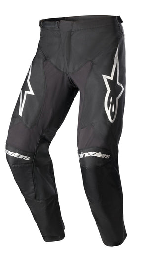 Alpinestars 2024 Racer Graphite pantalones de motocross para adultos Negro / Reflectante