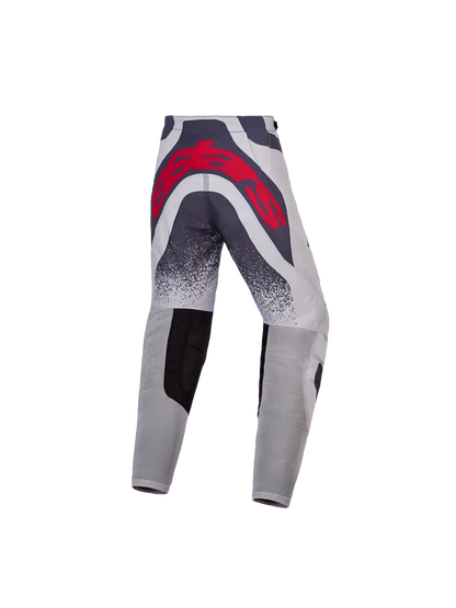 Alpinestars Jeugd Supertech Swan Broek 2027 Licht Lila Donkergrijs Rood Fluo