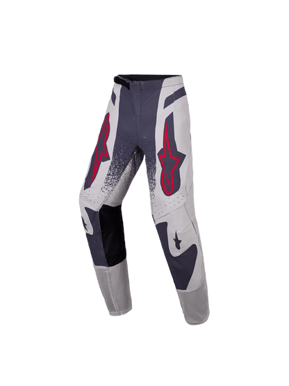 Alpinestars Jeugd Supertech Swan Broek 2027 Licht Lila Donkergrijs Rood Fluo - MxProStoreParts