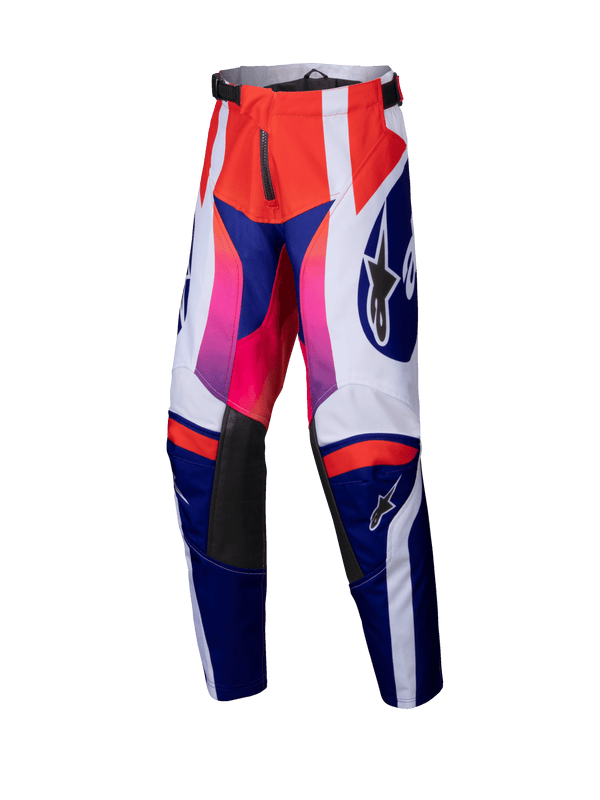 Alpinestars 2025 Jugend Racer Wurx Hose Nachhaltiges Textil Vielfarbenes Weiß - MxProStoreParts