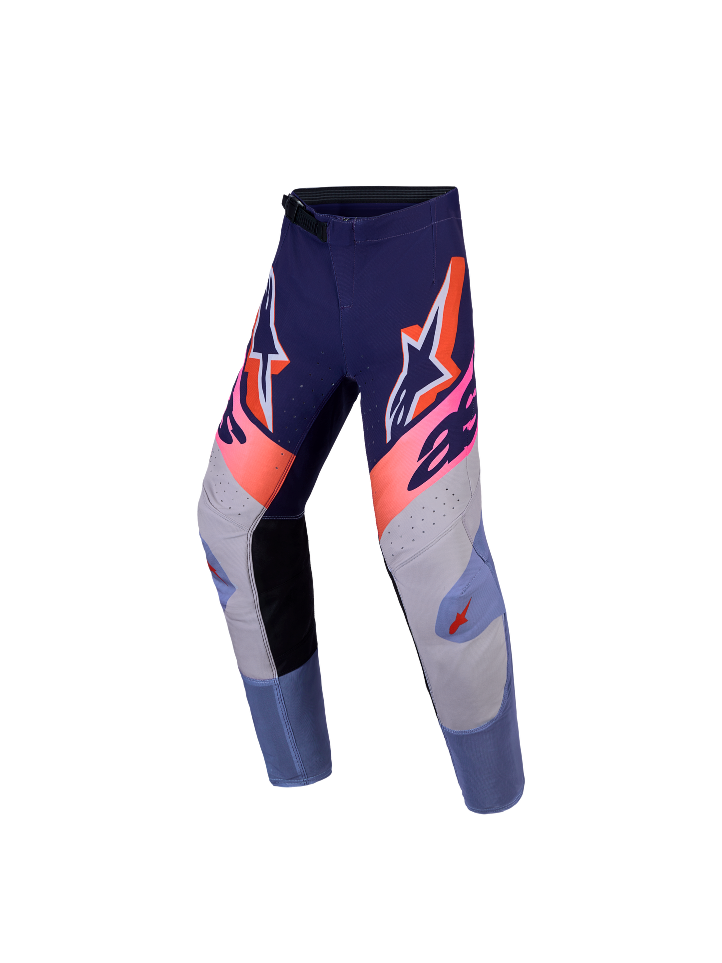 Alpinestars Jeugd Supertech Dyna Broek 2027 Licht Violet Diep Paars Roze Fluo