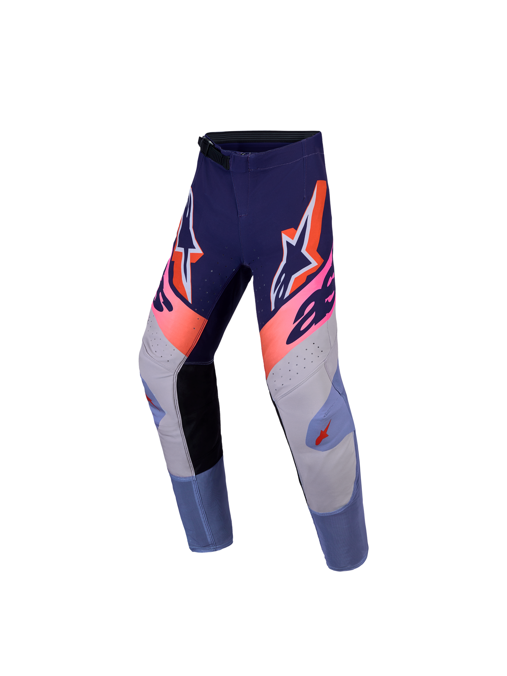 Alpinestars Jeugd Supertech Dyna Broek 2027 Licht Violet Diep Paars Roze Fluo