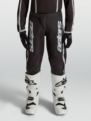Alpinestars Jeugd Fluid Apex V2 Broek 2027 Zwart Zilver
