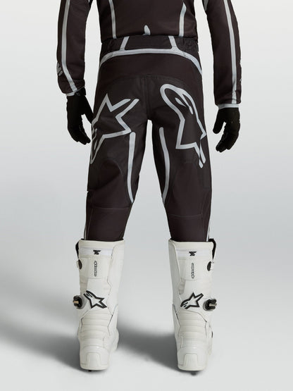 Alpinestars Jeugd Fluid Apex V2 Broek 2027 Zwart Zilver - MxProStoreParts