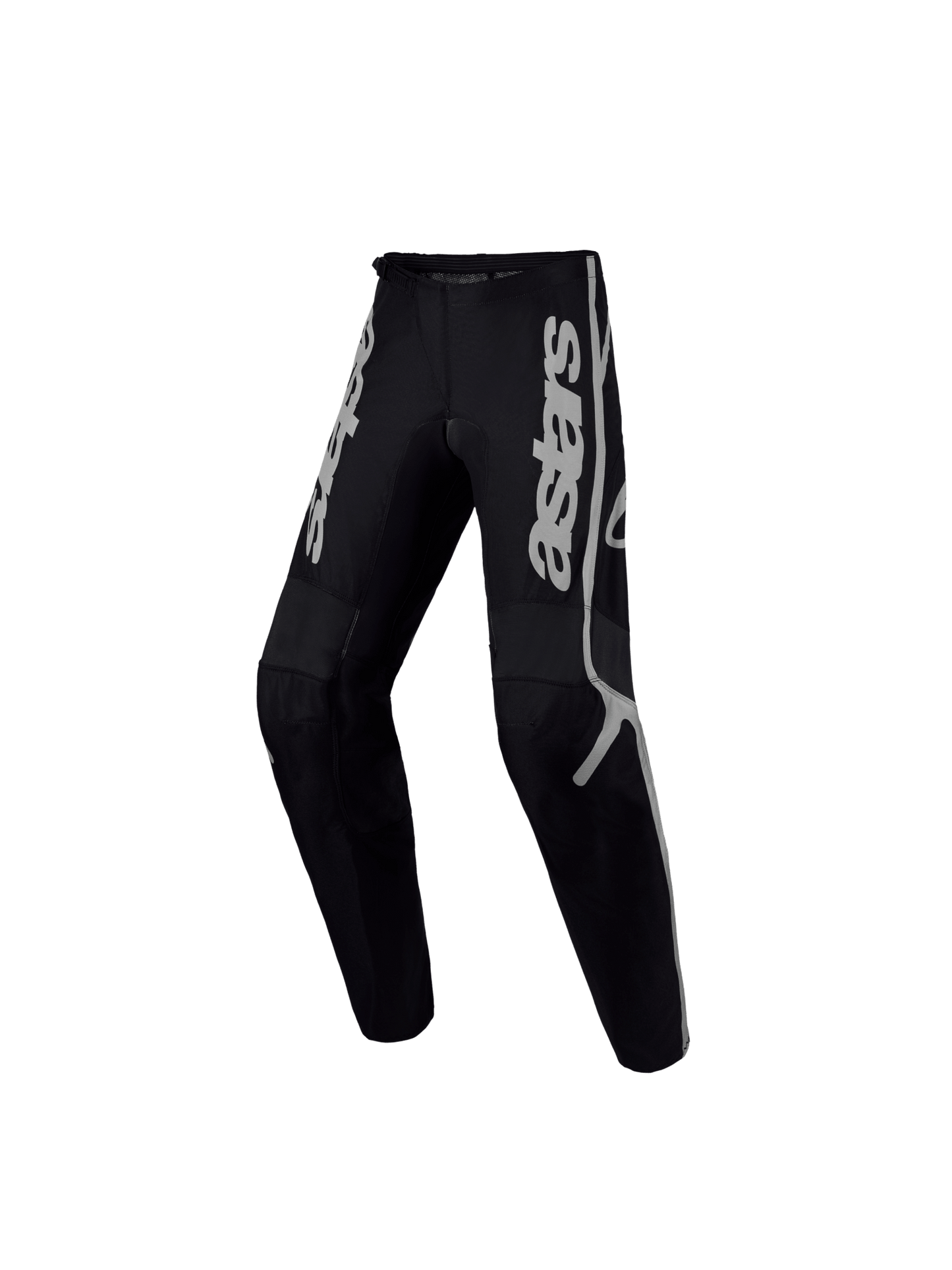 Alpinestars Jeugd Fluid Apex V2 Broek 2027 Zwart Zilver - MxProStoreParts
