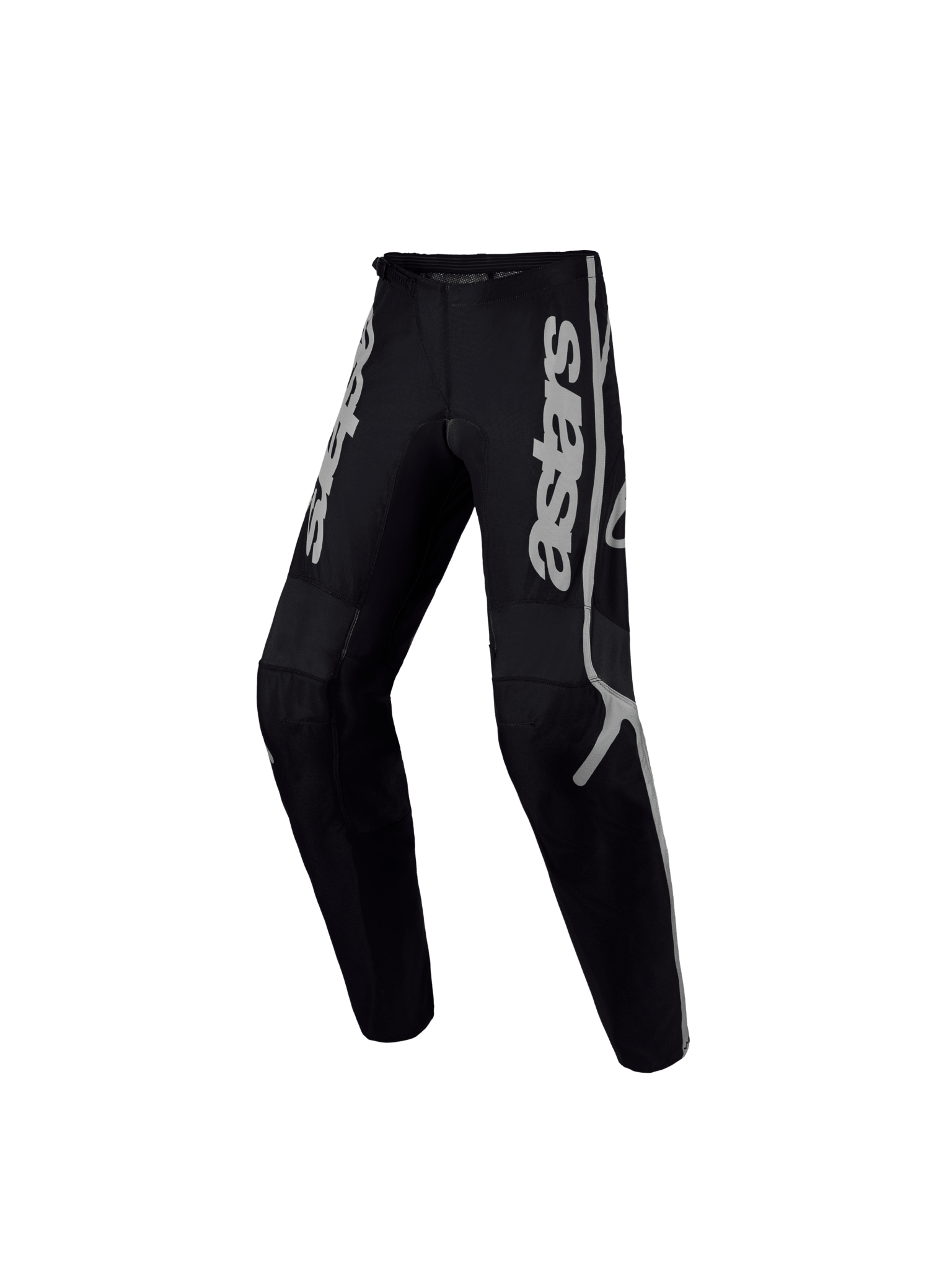 Alpinestars Jeugd Fluid Apex V2 Broek 2027 Zwart Zilver - MxProStoreParts
