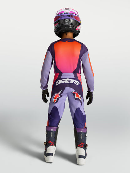 Youth Fluid Hunt Broek Licht Violet Diep Paars Roze Fluo