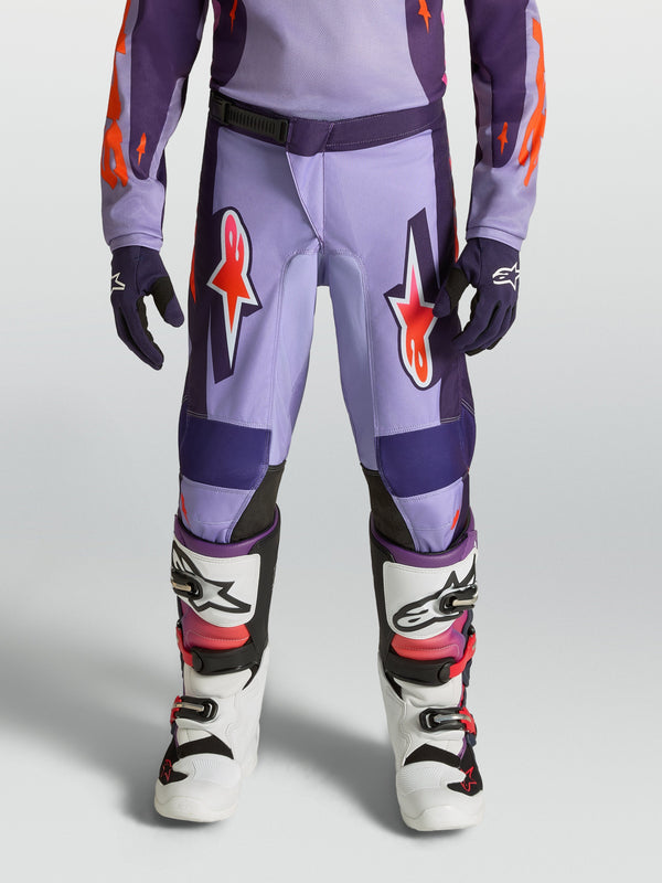 Youth Fluid Hunt Broek Licht Violet Diep Paars Roze Fluo